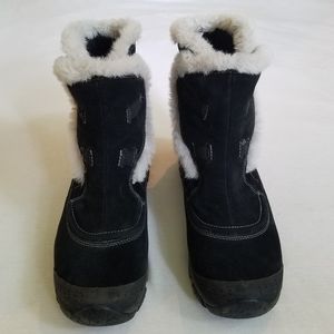 Merrell winter boots lined suede waterproof 9